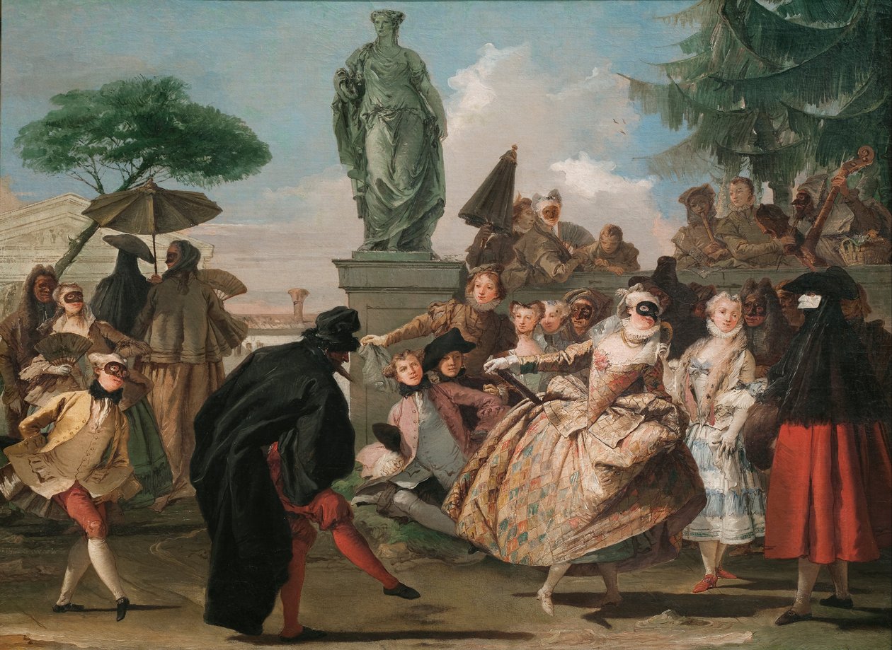 Das Menuett von Domenico Tiepolo