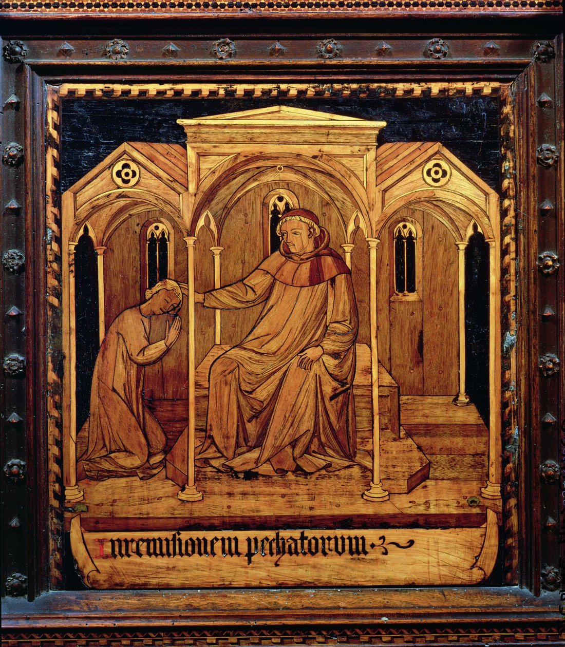 Die Beichte von Domenico di Niccolo dei Cori