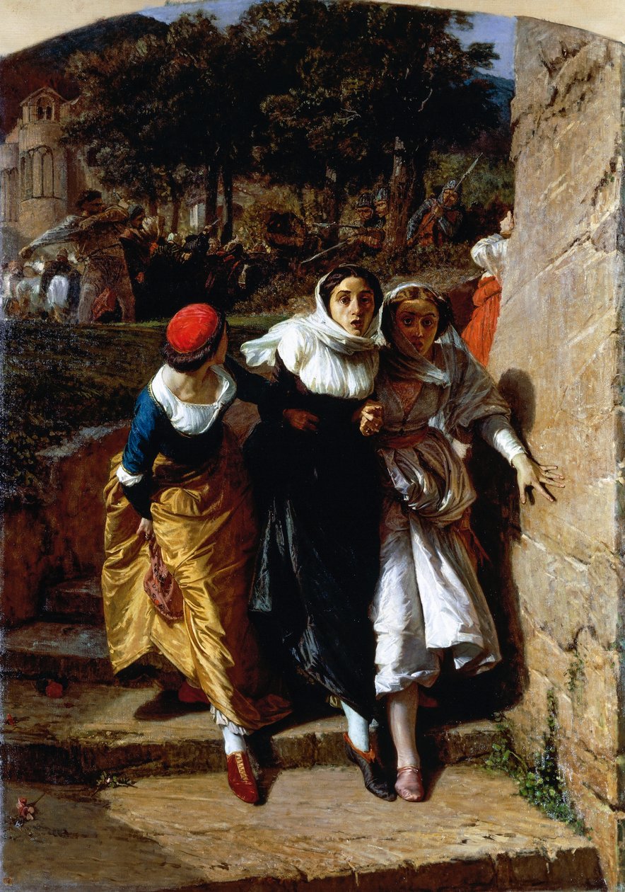 Sizilianische Vesper von Domenico Morelli