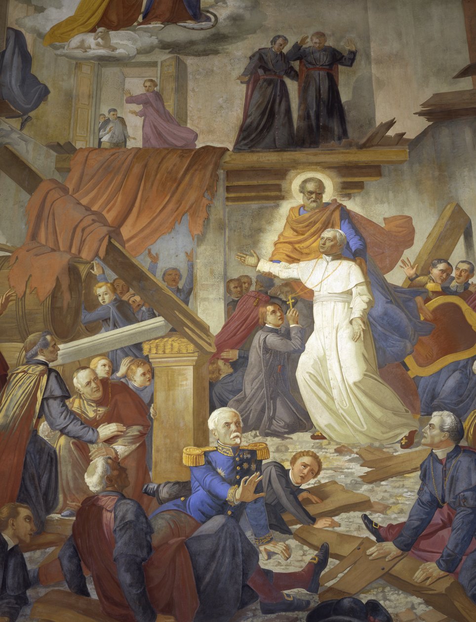 Der Fall von Pius IX. von Domenico Tojetti