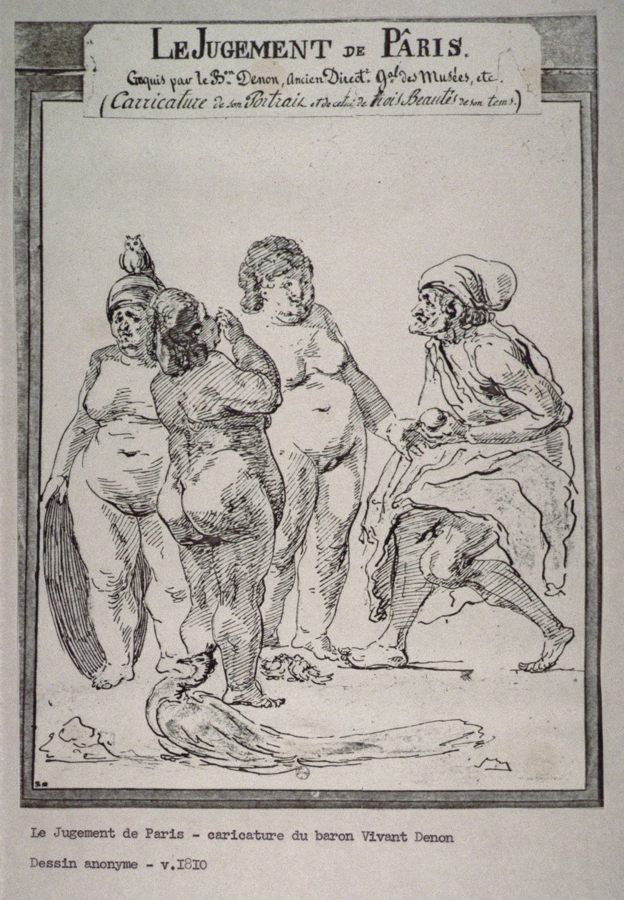 Das Urteil des Paris von Dominique Vivant Denon