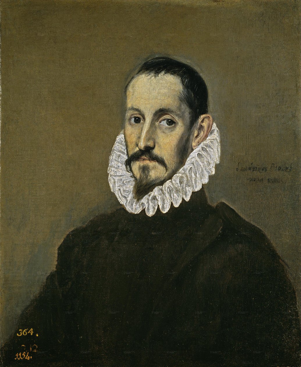 Porträt eines anonymen Ritters von El Greco