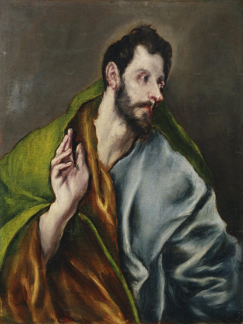 Der heilige Thomas von El Greco