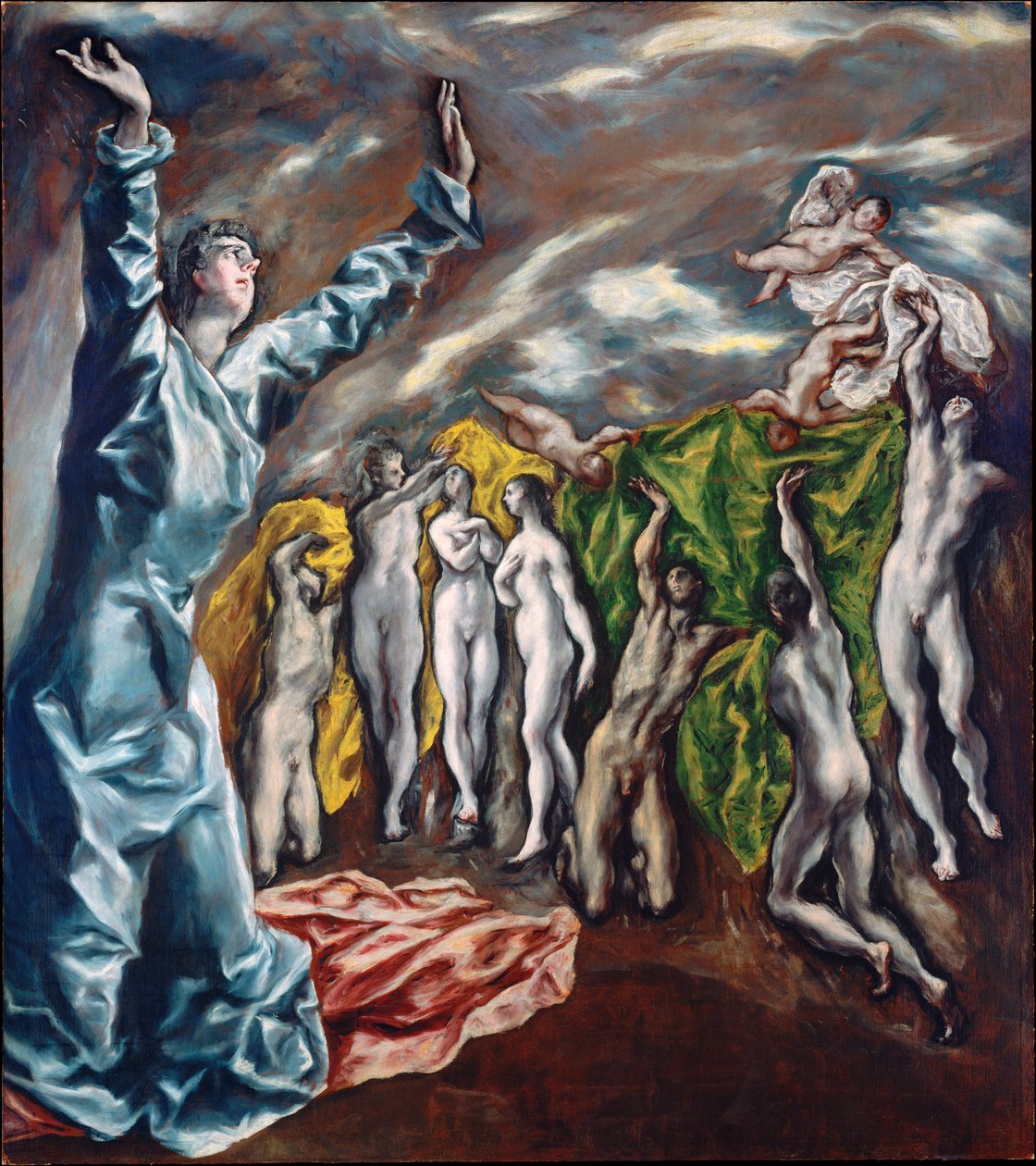 Die Vision des heiligen Johannes von El Greco