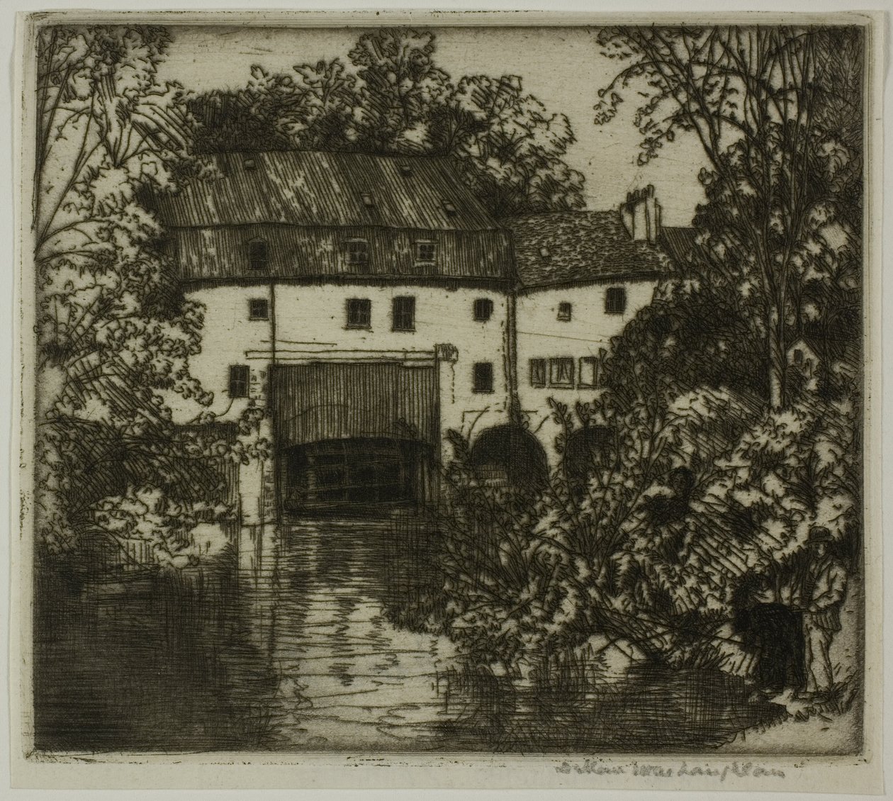 Moulin St. Maurice von Donald Shaw MacLaughlan