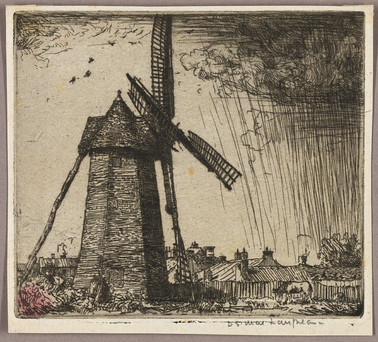 Die Windmühle von Donald Shaw MacLaughlan
