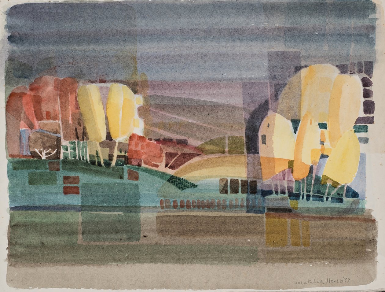 Abstrakte Landschaft von Donatella Merlo