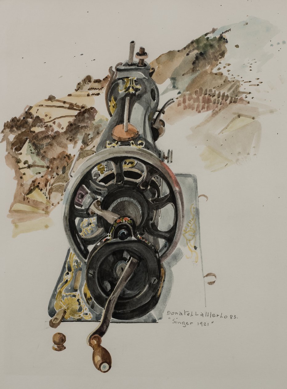 Sänger 1921 von Donatella Merlo