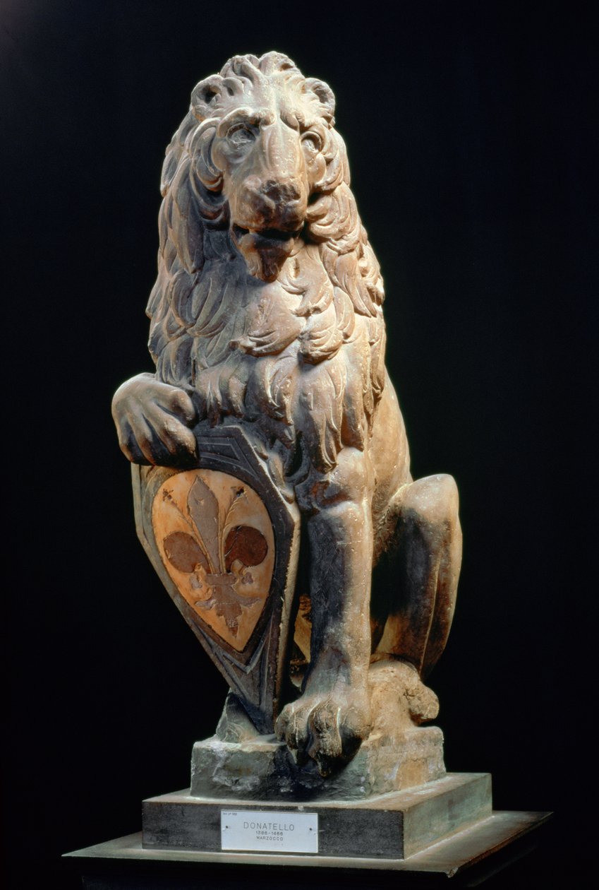 Heraldischer Löwe, 1420 von Donatello
