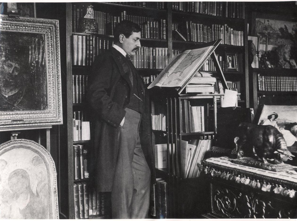 Maurice Barrès (1862-1923) von Dornac