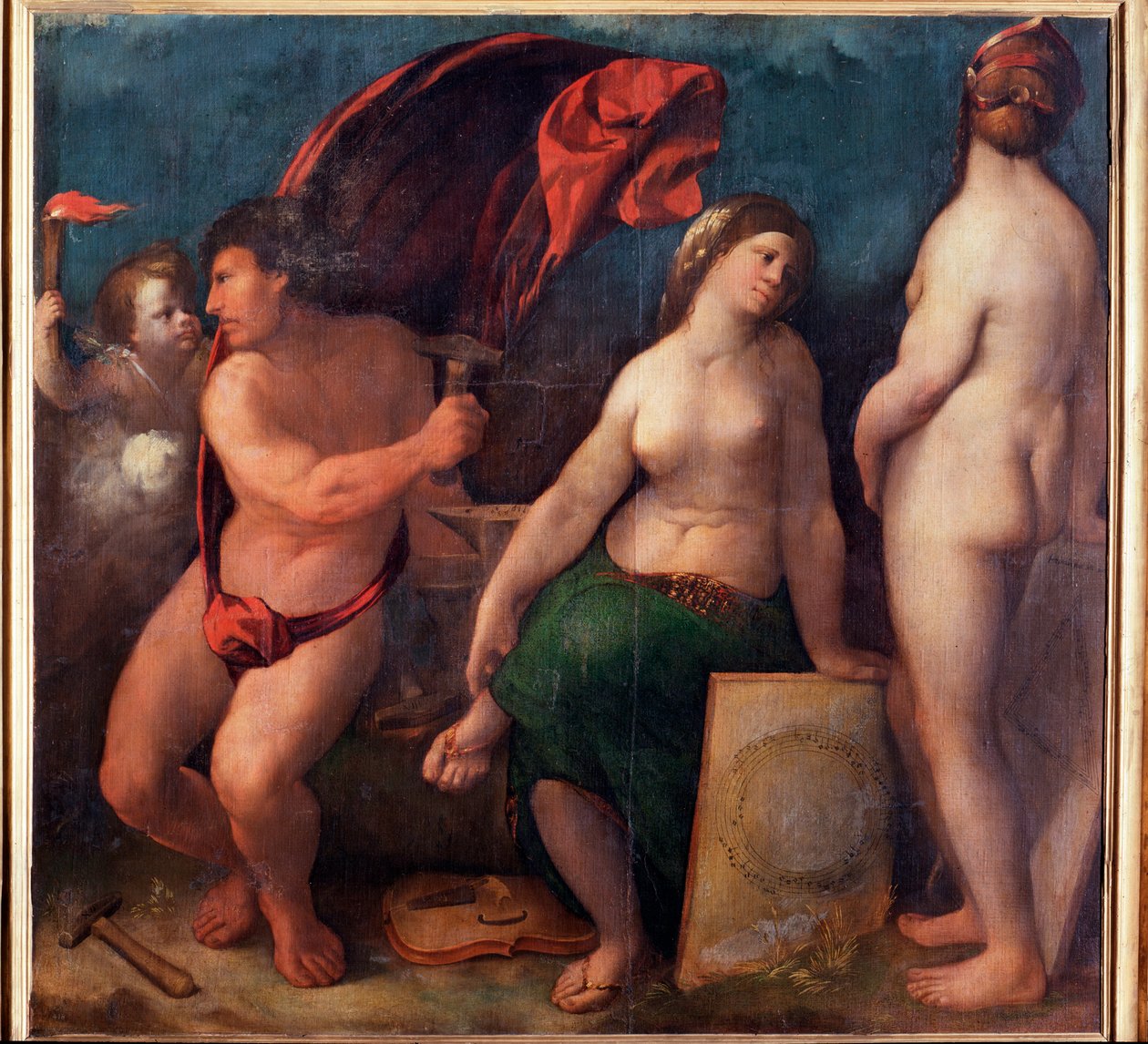 Allegorie der Musik von Dosso Dossi