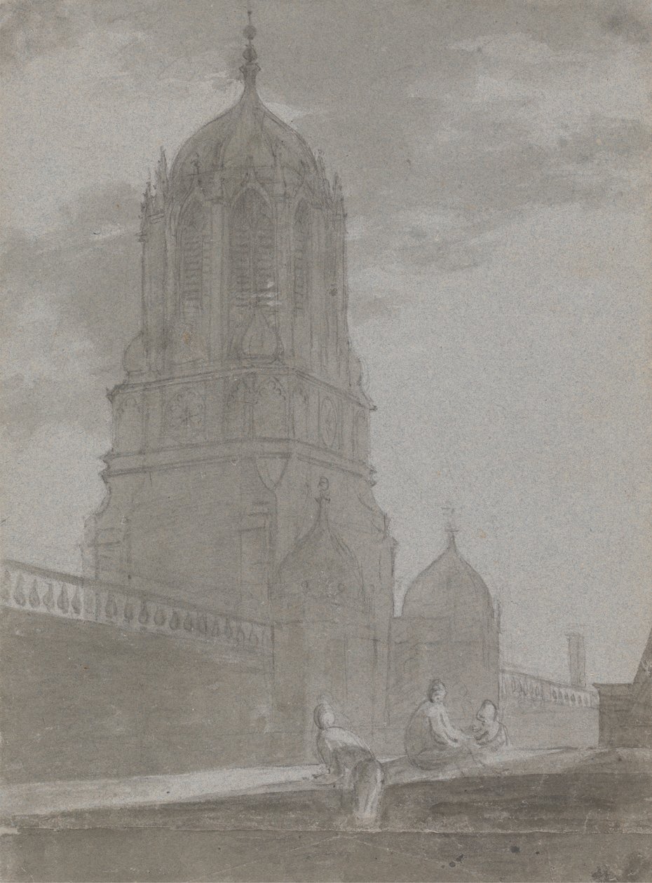 Tom Tower, Christ Church, Oxford von Dr. William Crotch