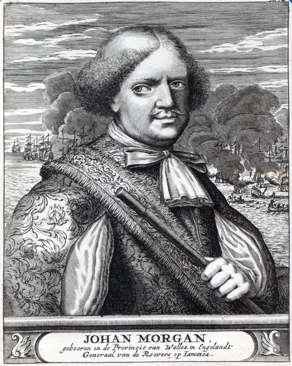 Henry Morgan, 1678 von Dutch School