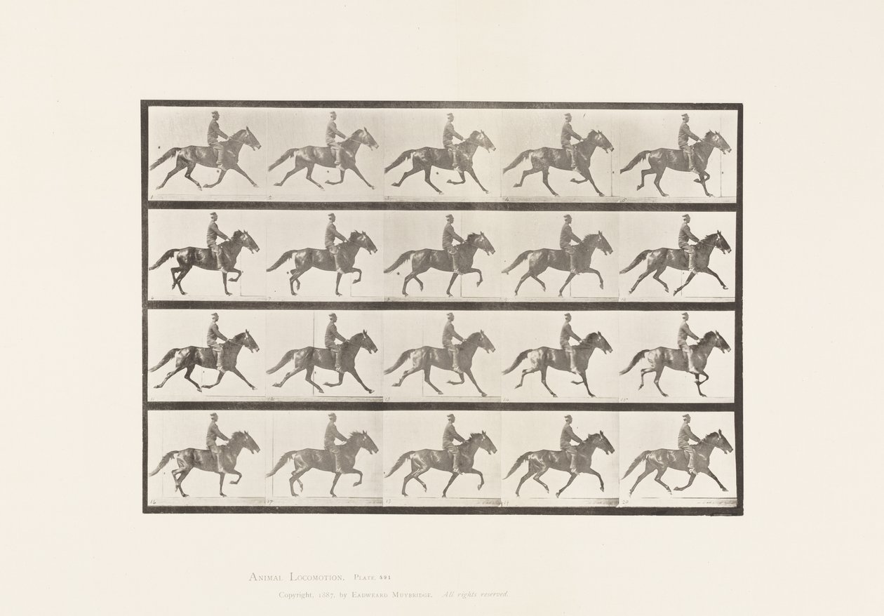 Schaukeln von Eadweard Muybridge