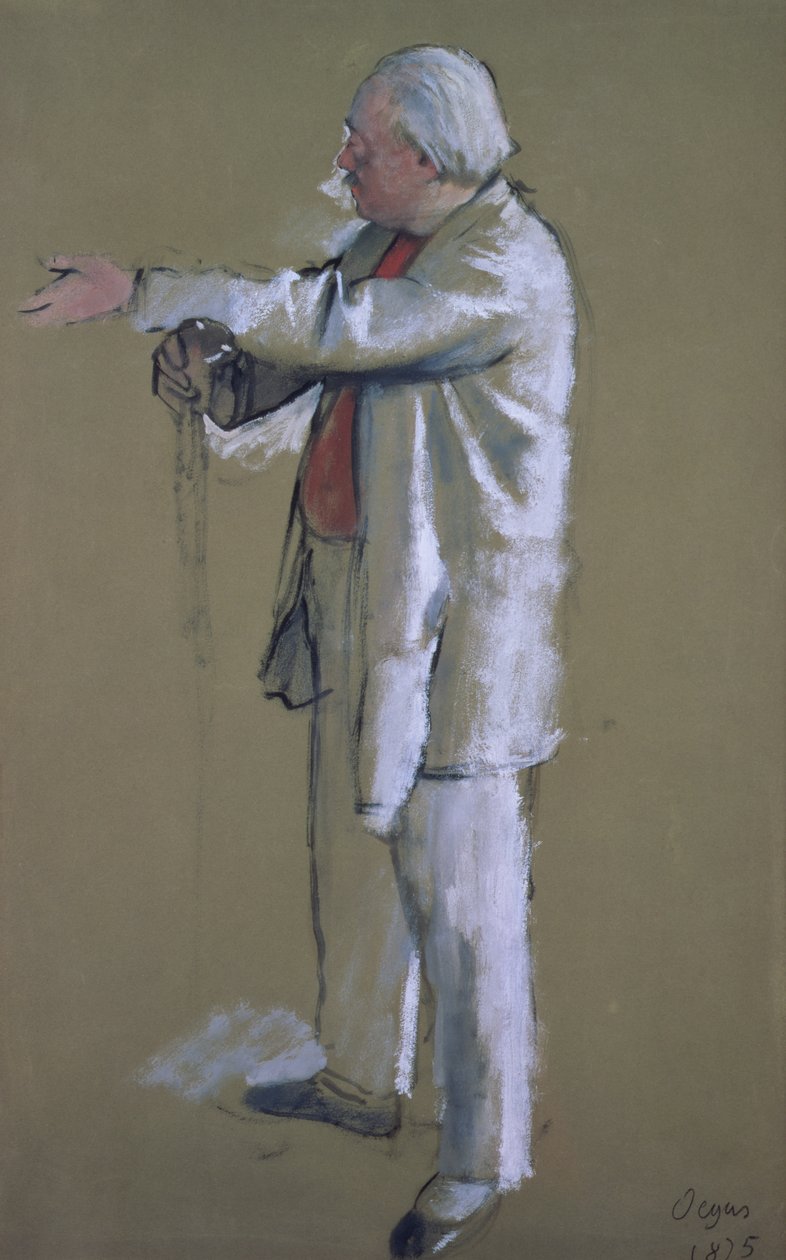 Der Ballettmeister, 1875 von Edgar Degas