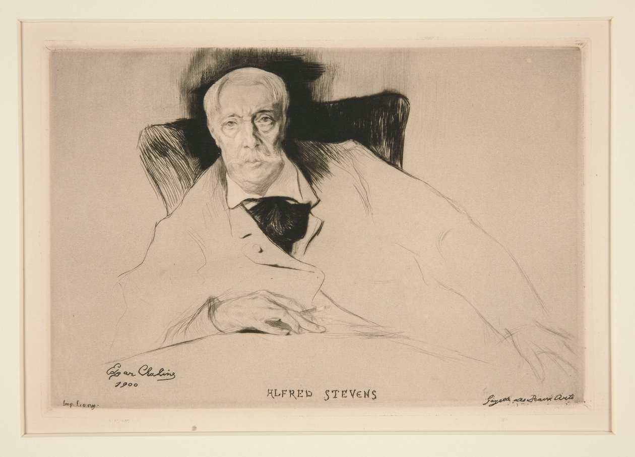 Alfred Stevens von Edgar Chahine