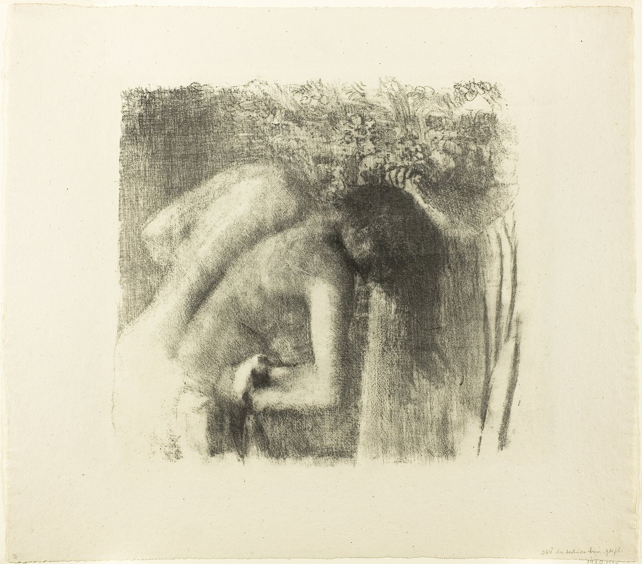 Nach dem Bad (große Version) von Edgar Degas