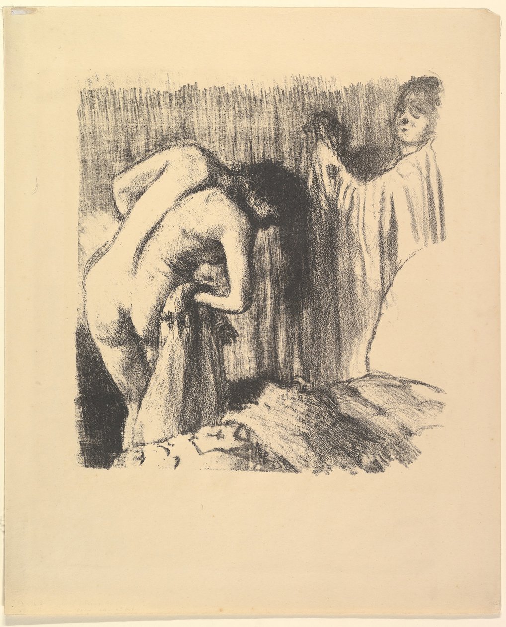 Nach dem Bad III, 1891-92 von Edgar Degas