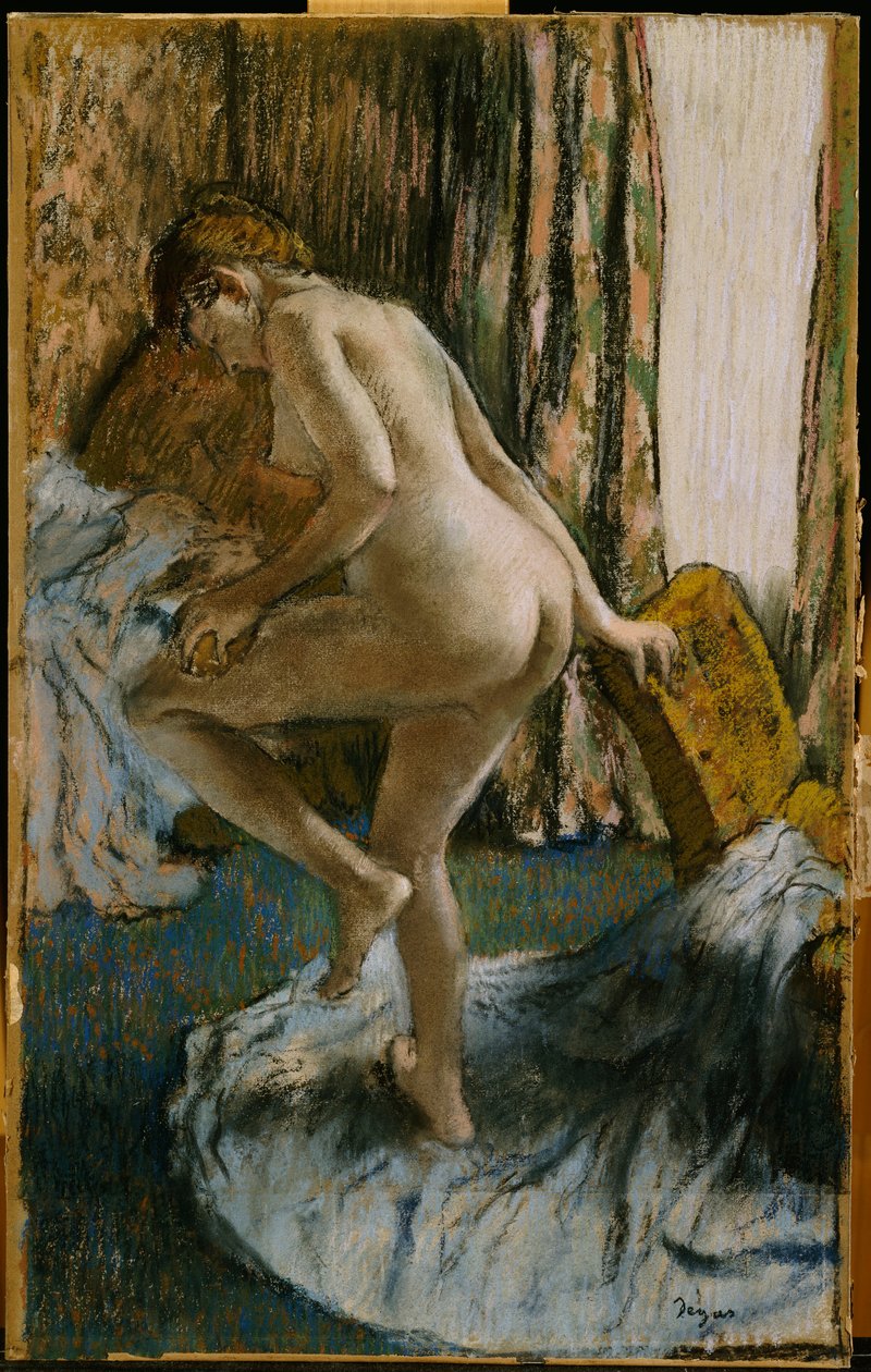 Nach dem Bad, ca. 1883 von Edgar Degas