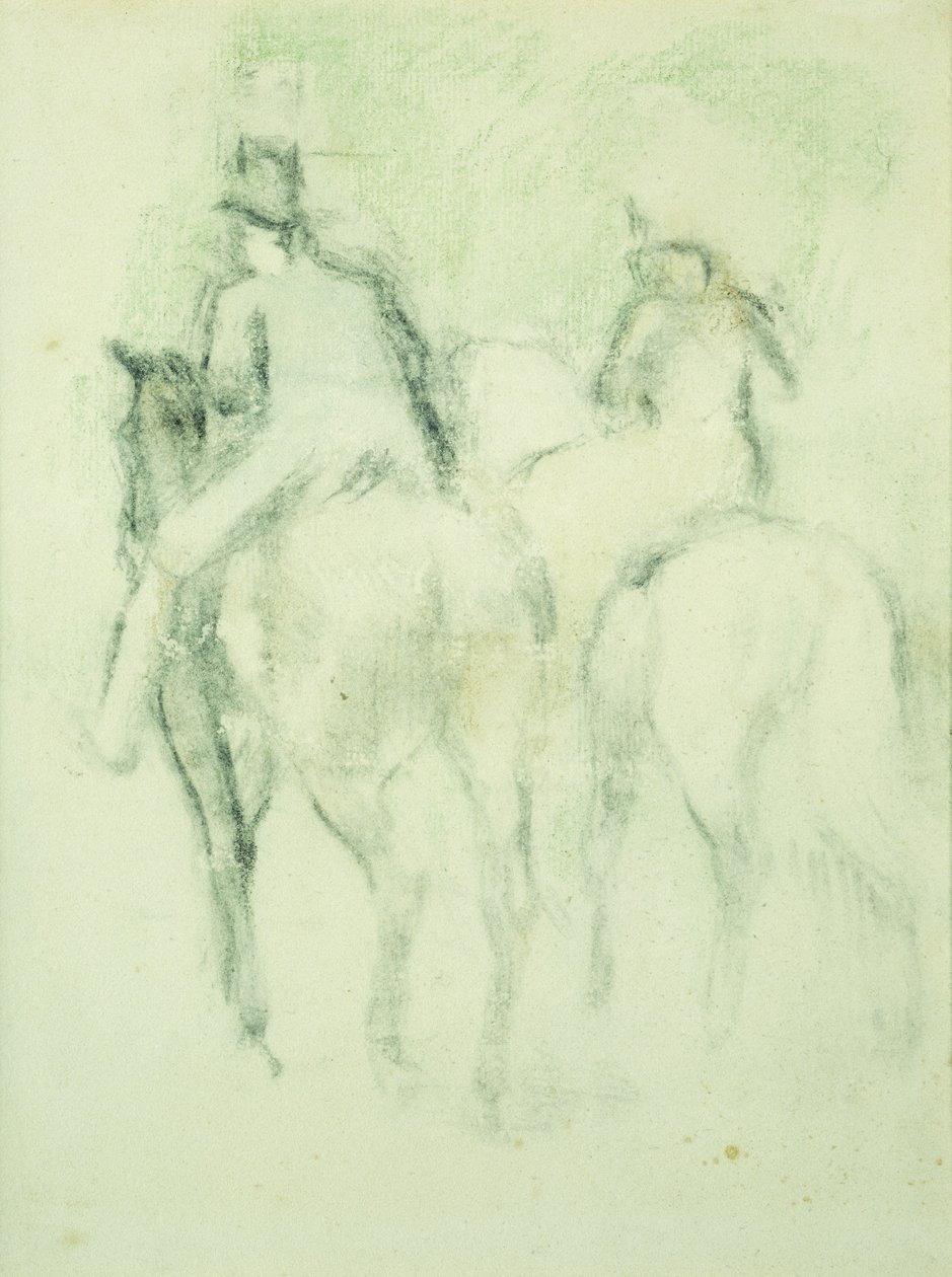 Amazone und Reiter von Edgar Degas