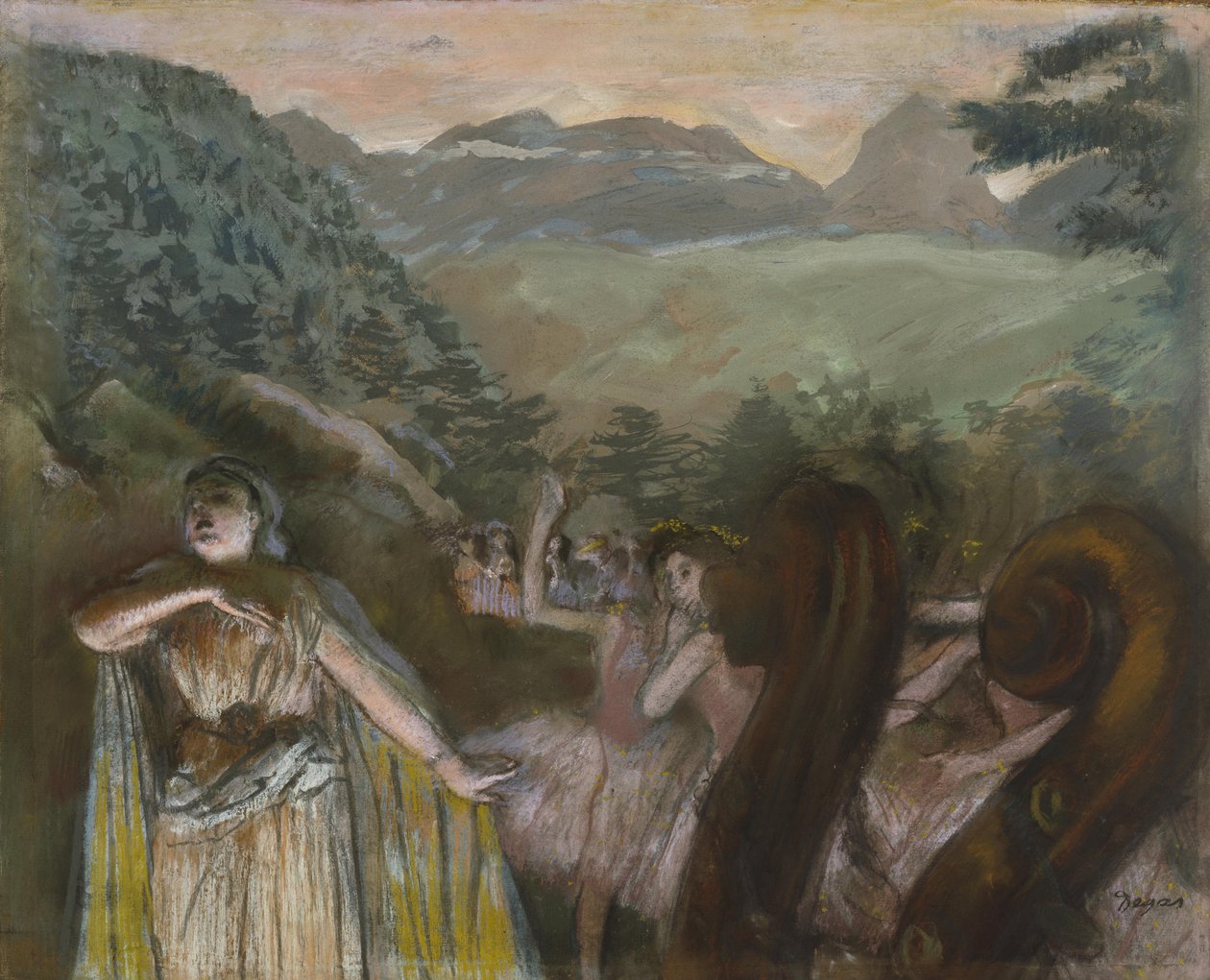 Arie nach dem Ballett von Edgar Degas