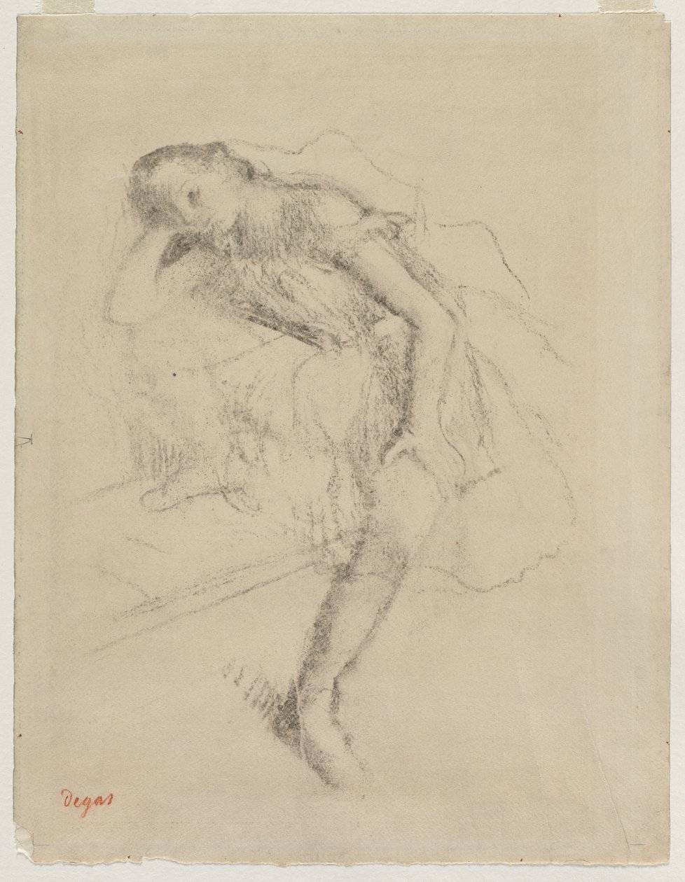 Tänzerin in Ruhe von Edgar Degas