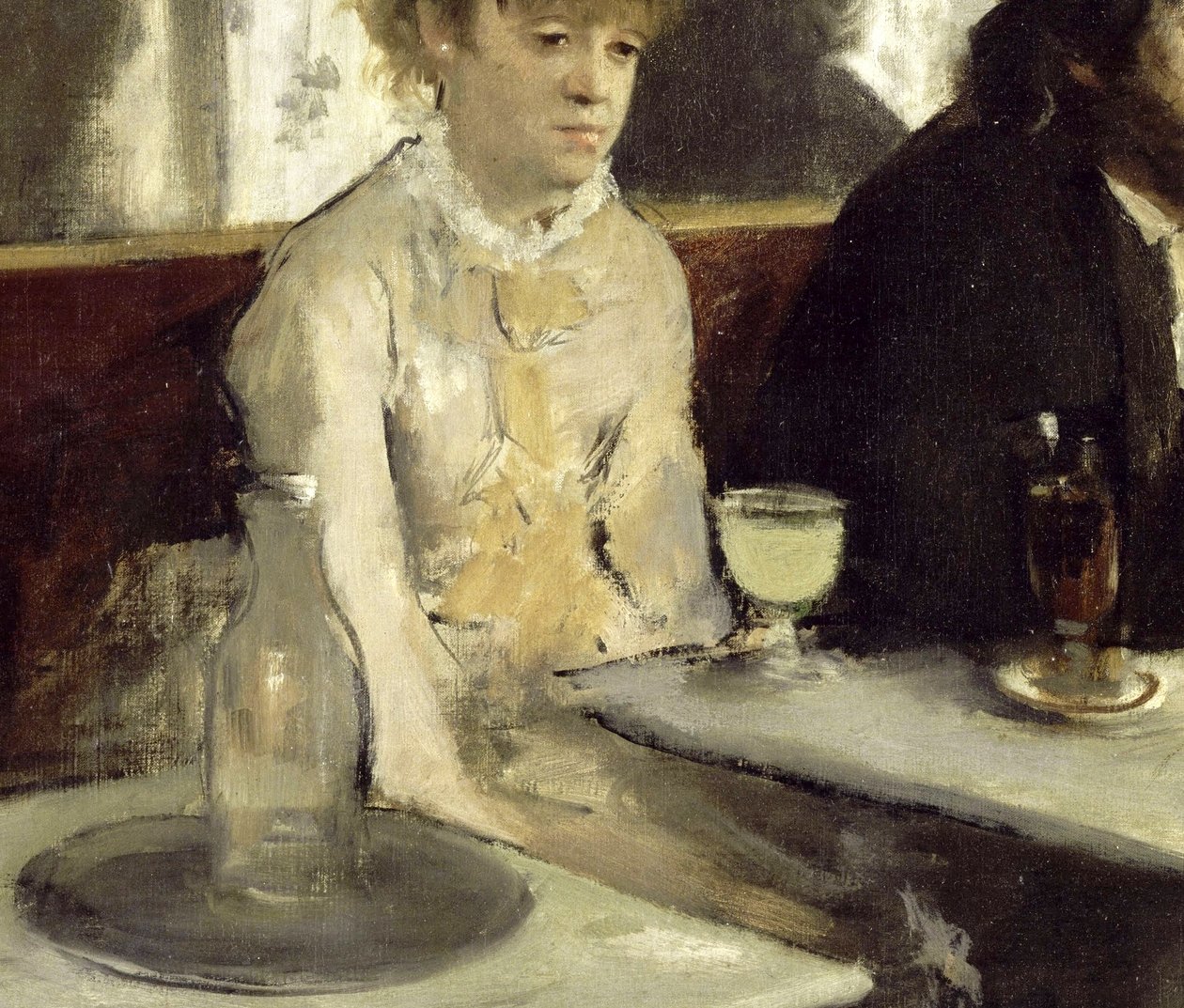 In einem Café oder L’Absinthe von Edgar Degas