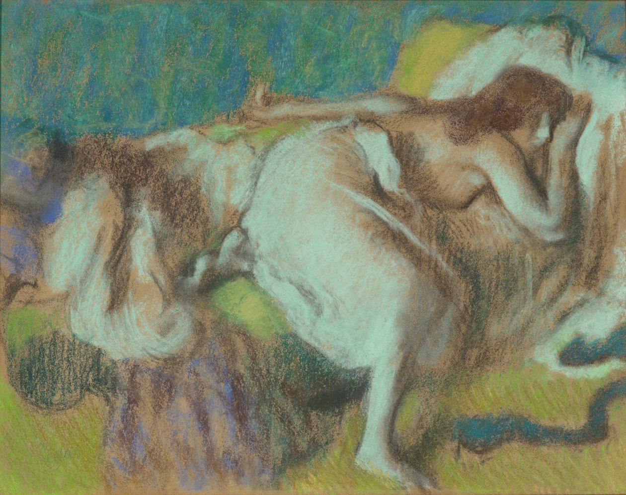 Le Repos von Edgar Degas