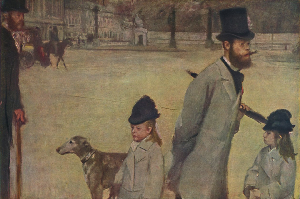 Le Vicomte Lepic, 1875, 1937 von Edgar Degas