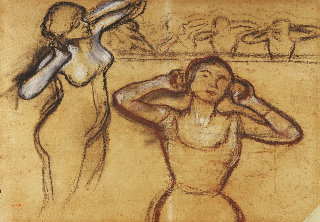 Studie einer Tänzerin von Edgar Degas