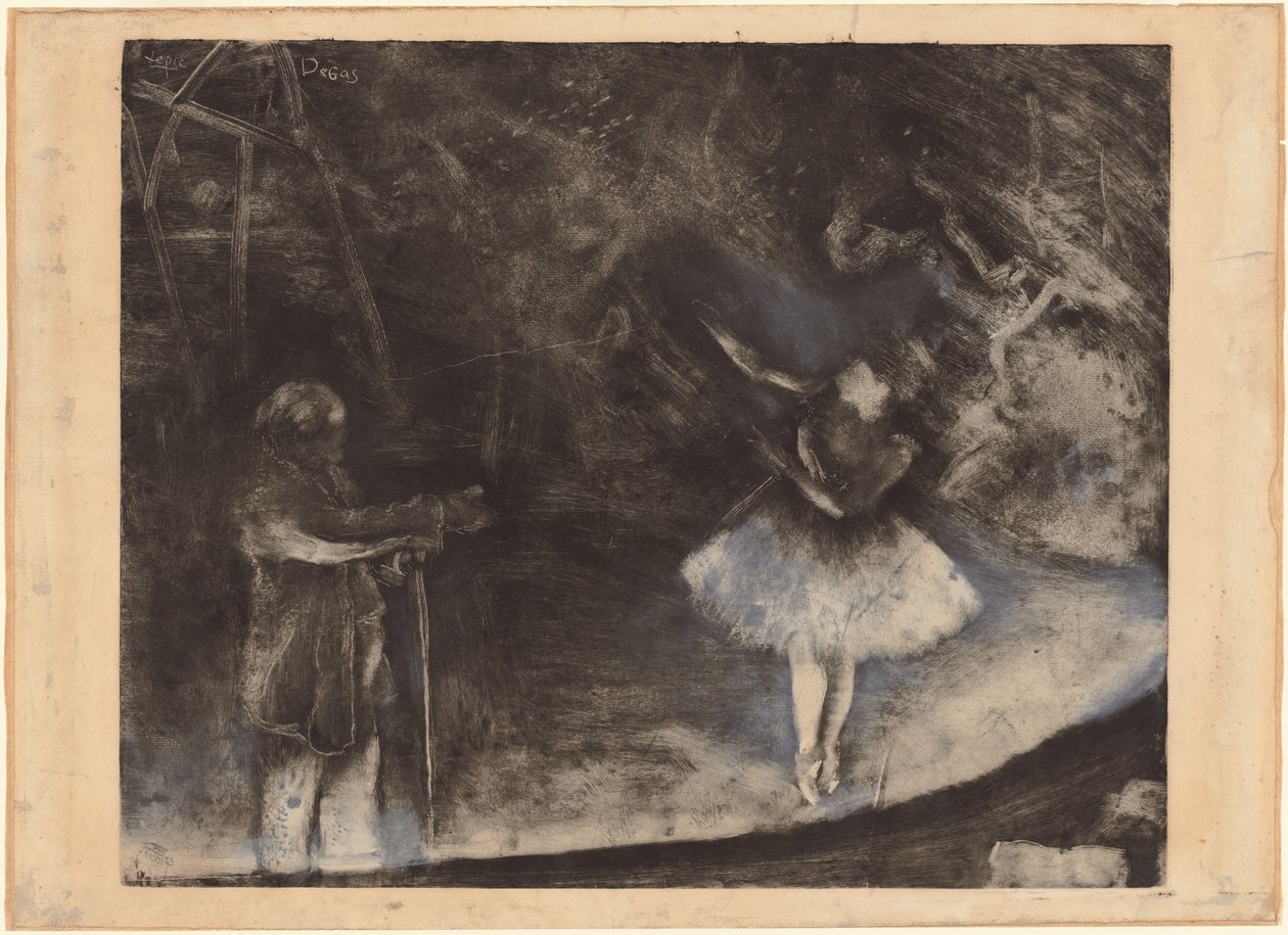 Der Ballettmeister von Edgar Degas