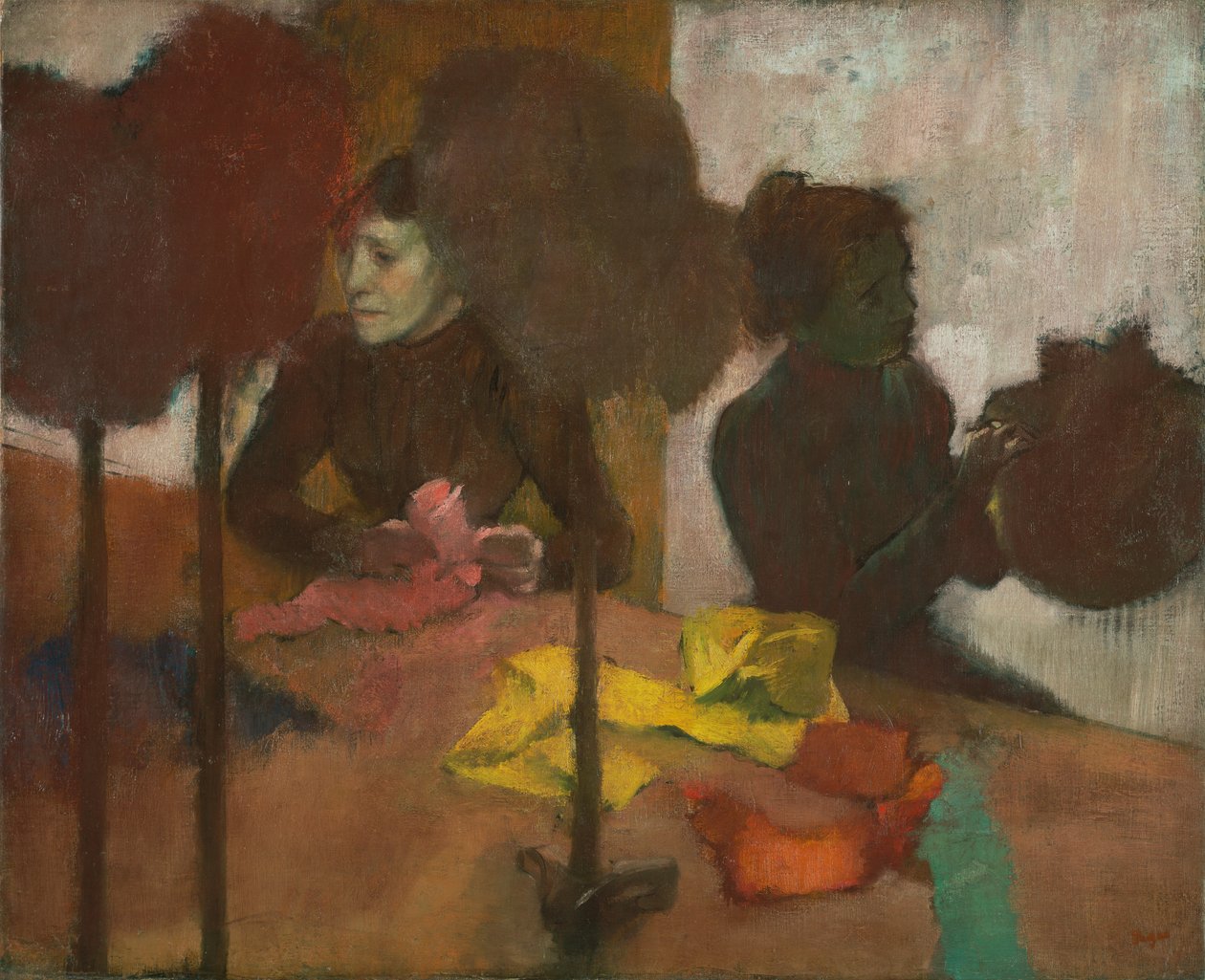 Die Modistinnen von Edgar Degas