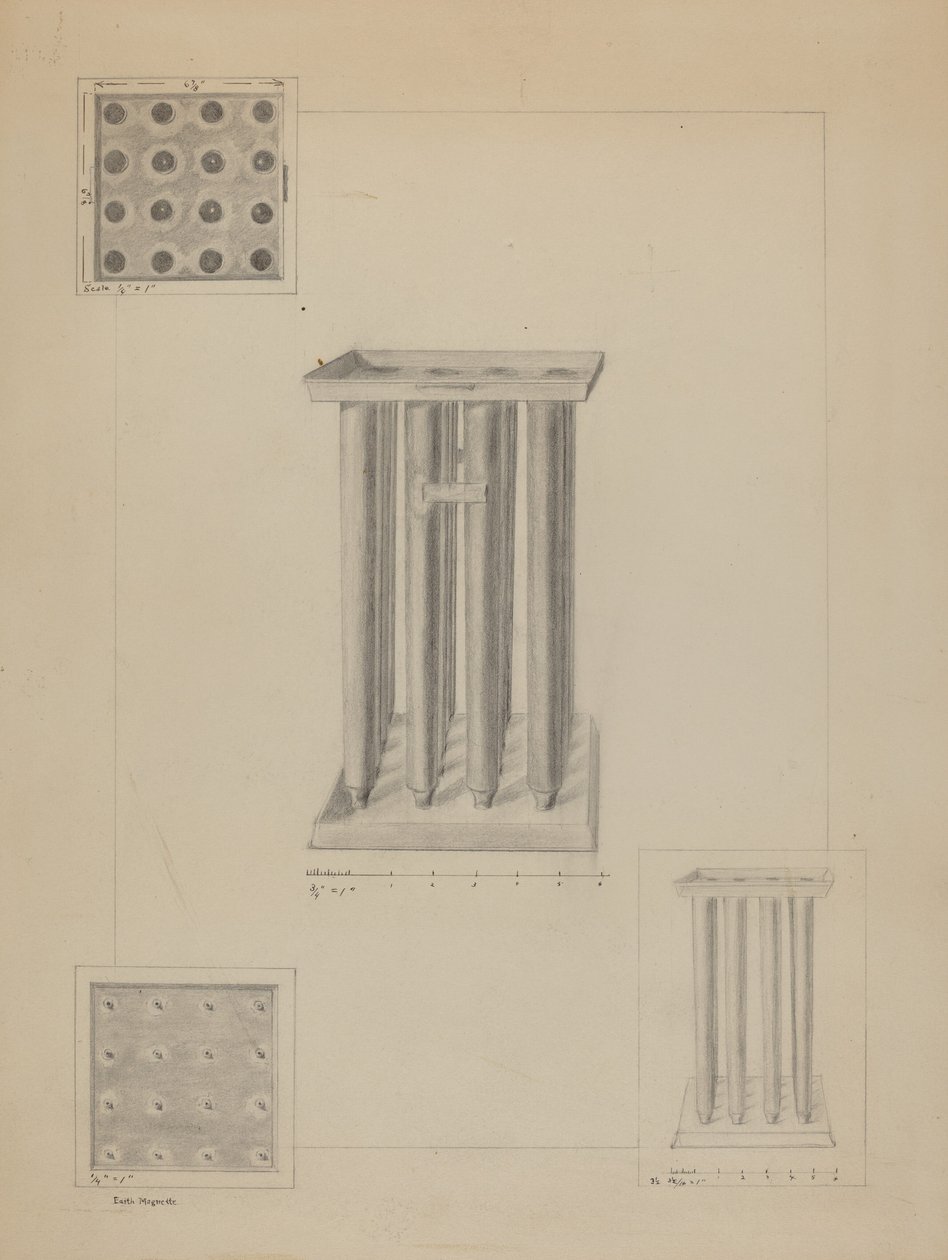 Kerzenform von Edith Magnette