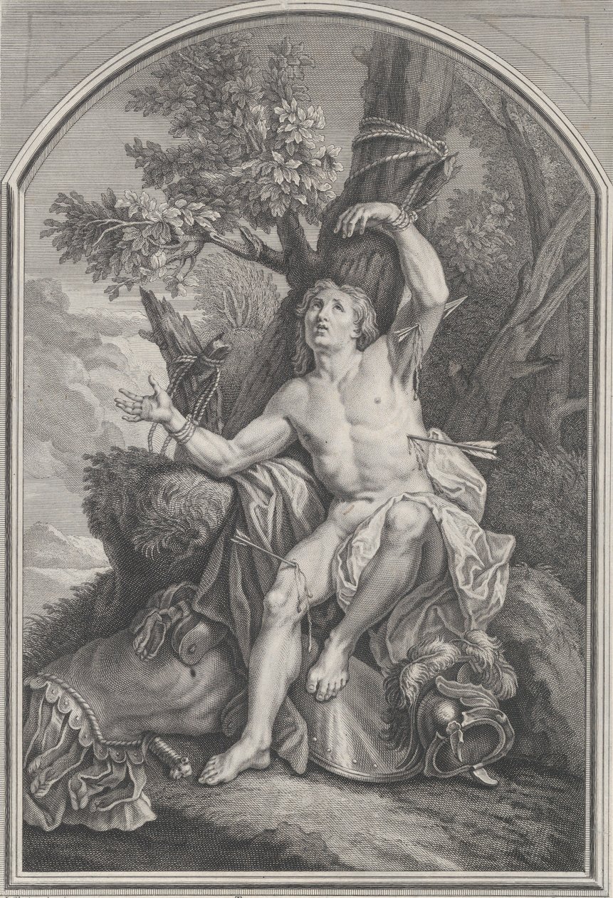St. Sebastian von Edme Jeaurat