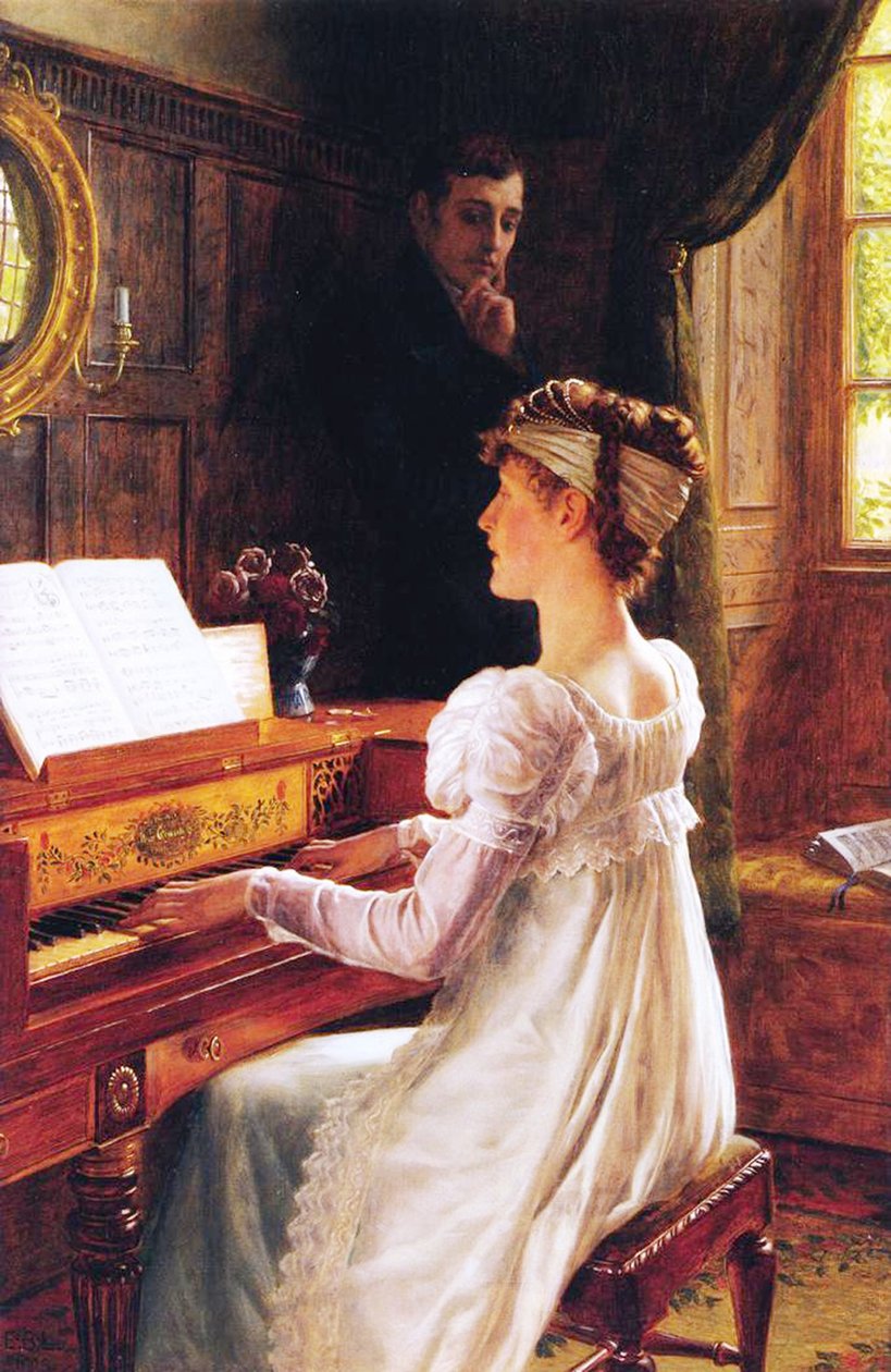 Werbung von Edmund Blair Leighton