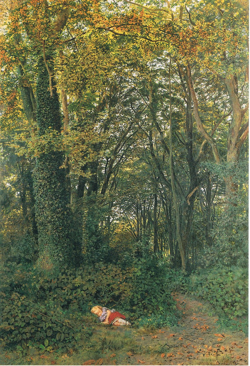 Verloren im Wald von Edmund George Warren