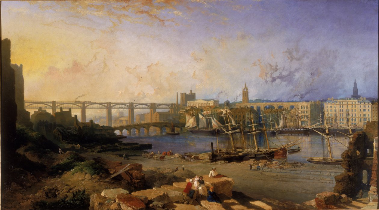 Newcastle upon Tyne, 1862-63 von Edmund John Niemann