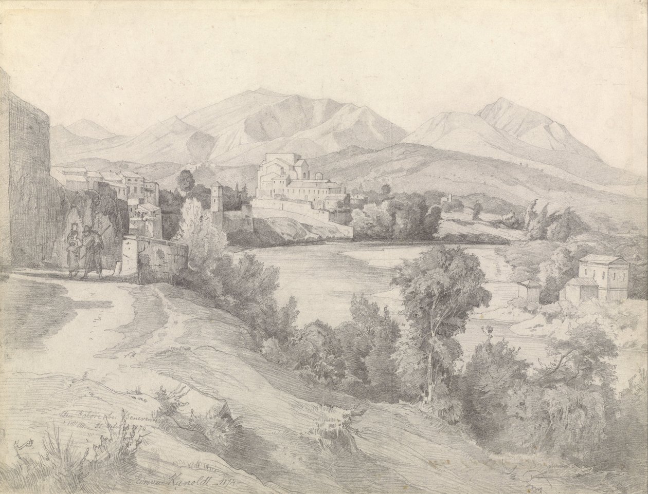 Ansicht von Benevento von Edmund Kanoldt