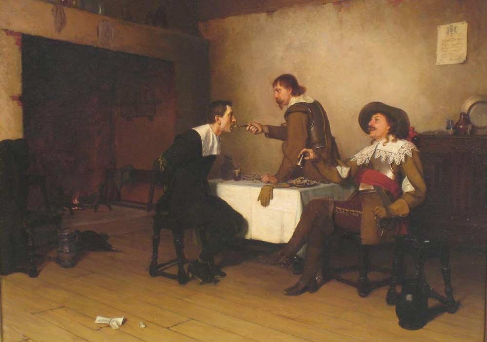 Der Gefangene von Edmund Leighton
