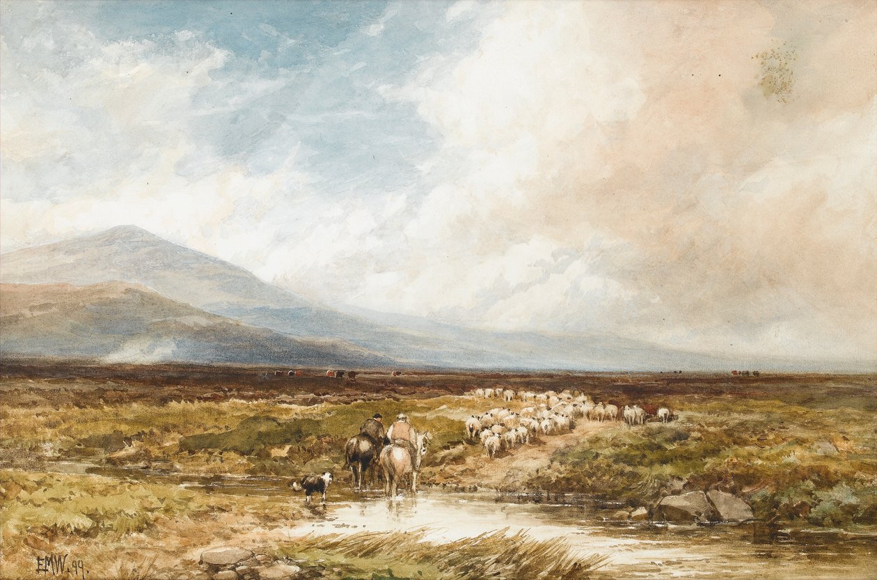 Tavy Cleave, Dartmoor, 1899 von Edmund Morison Wimperis