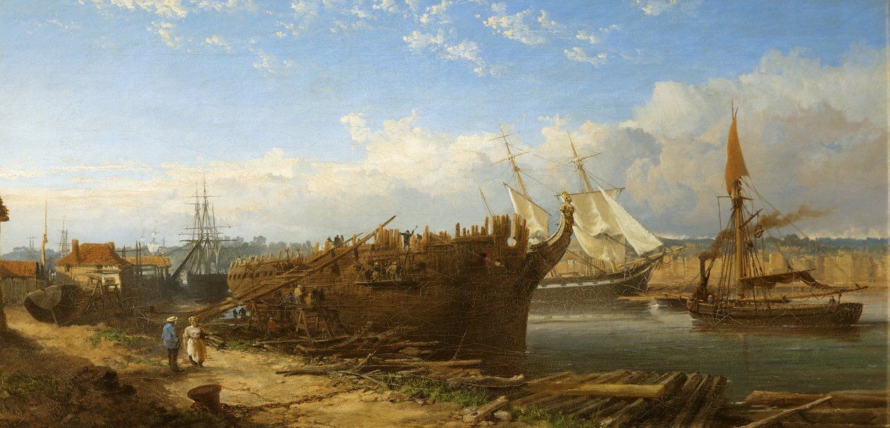 Bristol Floating Harbour von Edmund John Niemann