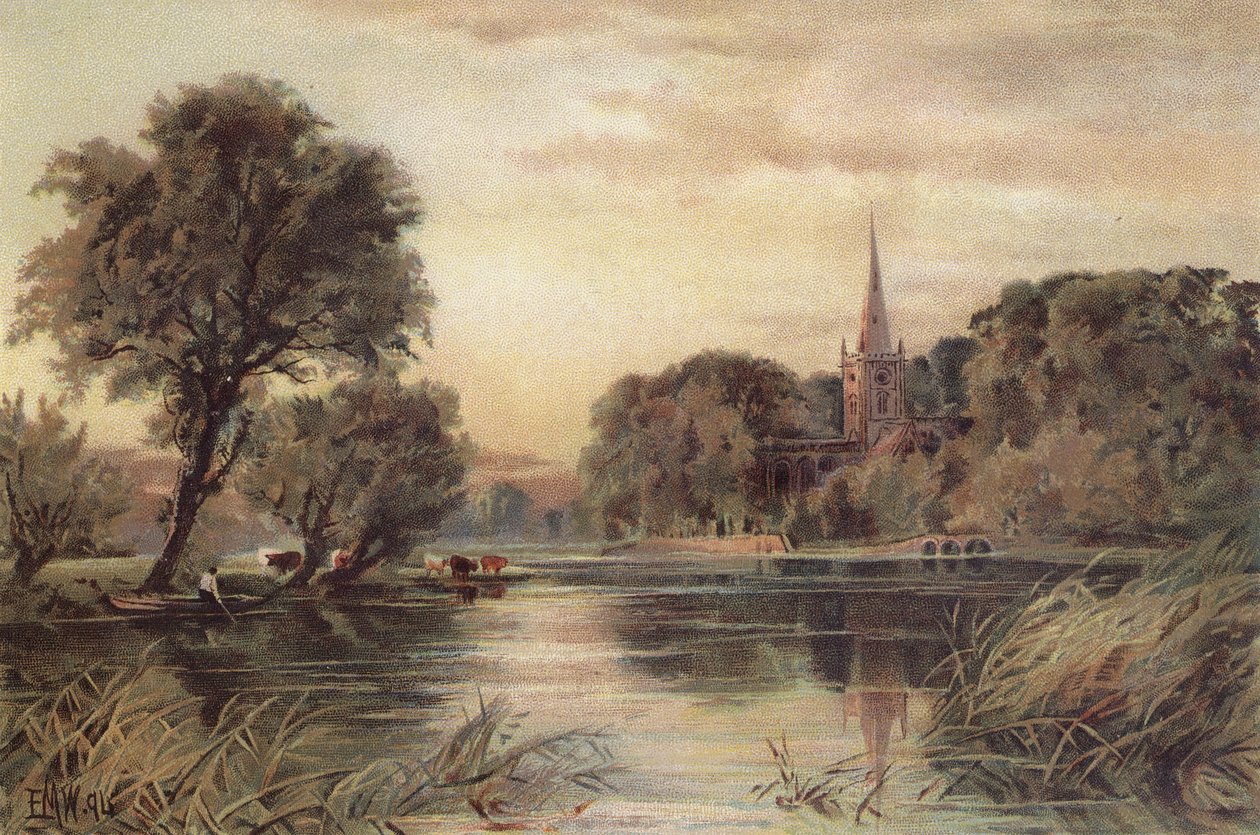 Stratford-upon-Avon von Edmund Morison (after) Wimperis