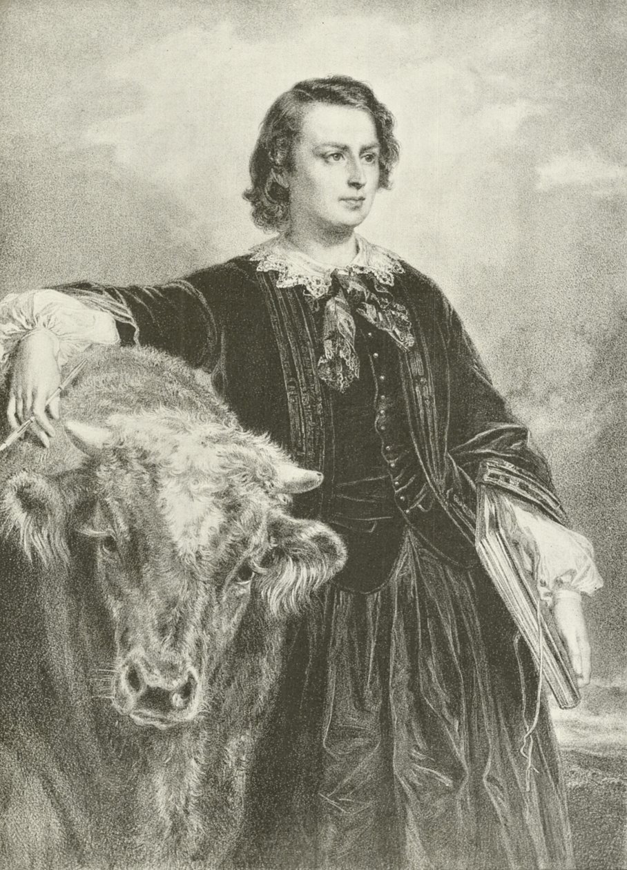 Rosa Bonheur, französische Künstlerin von Edouard Louis Dubufe