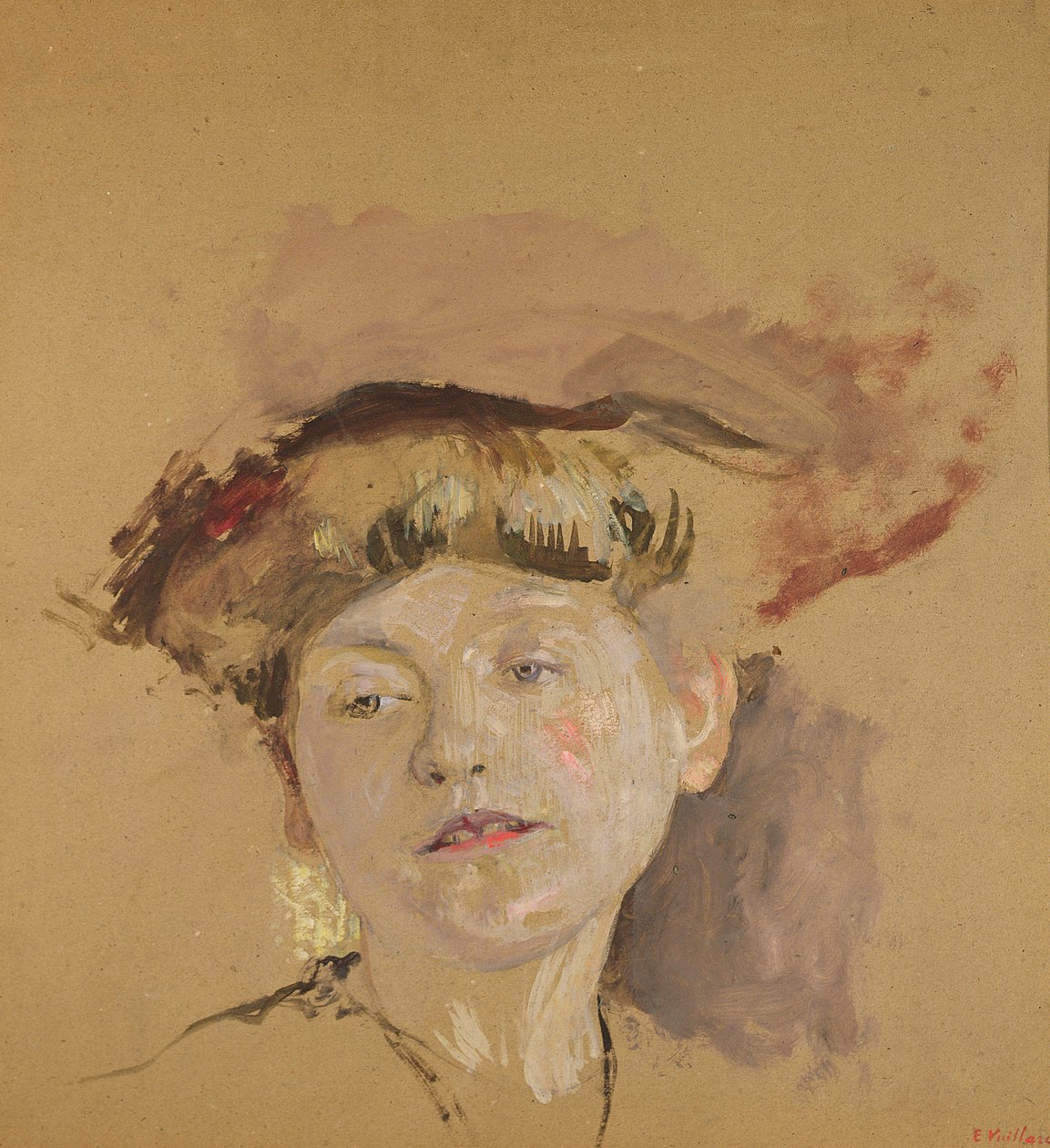 Das blonde Modell von Edouard Vuillard