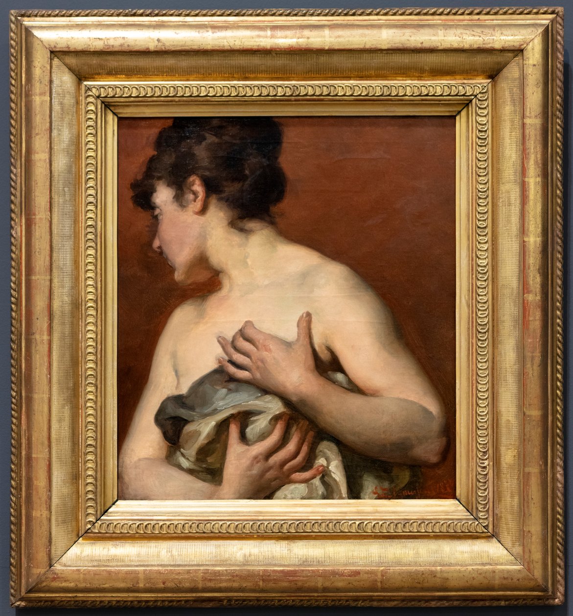 Aktstudie von Edouard Agneessens