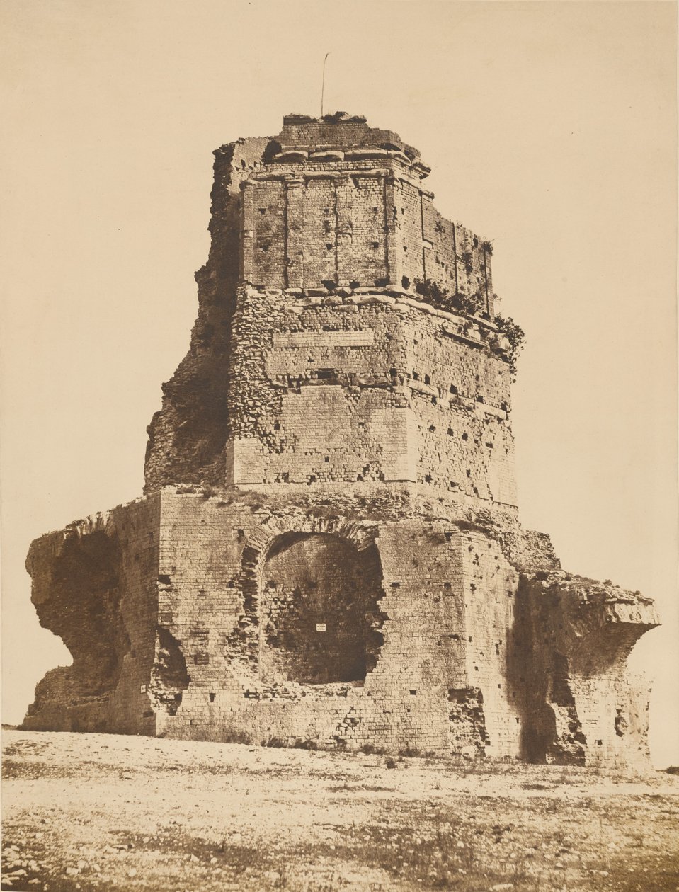 Ruinen, Tour Magne von Édouard Baldus