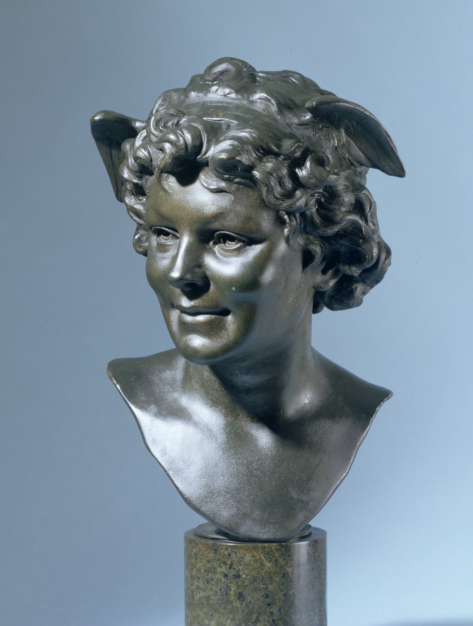 Kopf des Merkur von Edouard Lanteri
