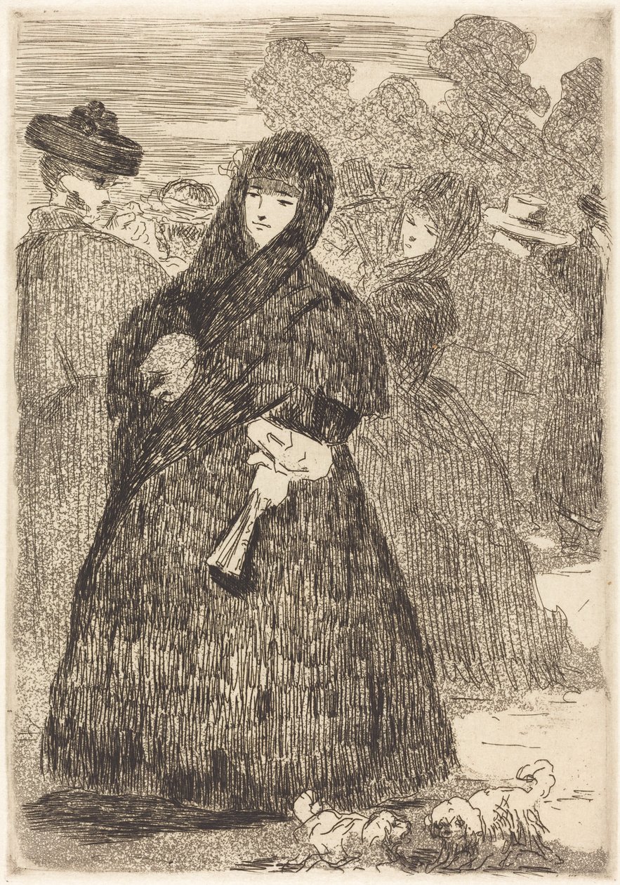 Im Prado (Au Prado) von Édouard Manet