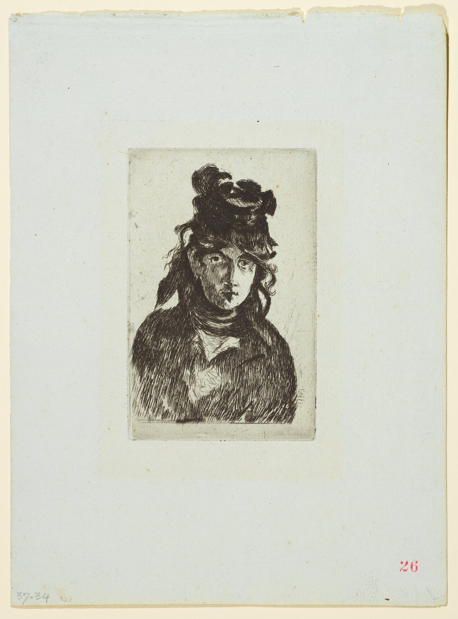 Berthe Morisot von Édouard Manet