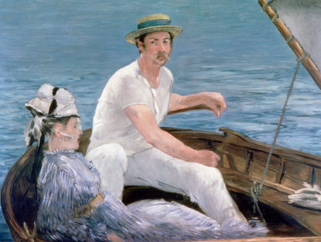 Bootsfahrt, 1874 von Édouard Manet